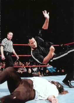 1999 Comic Images WWF SmackDown! #3 The Rock  Front