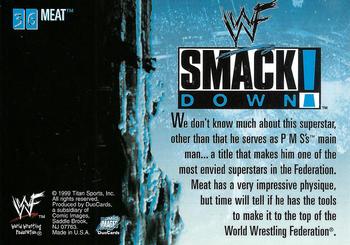 1999 Comic Images WWF SmackDown! #36 Meat  Back