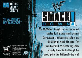 1999 Comic Images WWF SmackDown! #59 The Big Show  Back