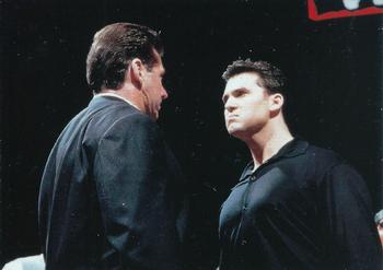 1999 Comic Images WWF SmackDown! #66 Vince McMahon / Shane McMahon Front