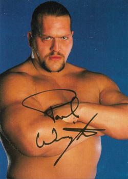 1999 Comic Images WWF SmackDown! - 22KT Gold Signatures #5 The Big Show  Front