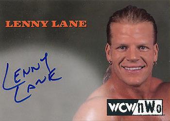 1999 Topps WCW/nWo Nitro - Authentic Signatures #NNO Lenny Lane  Front