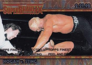1999 Topps WCW/nWo Nitro - Chrome #C2 Hollywood Hogan / Sting Front