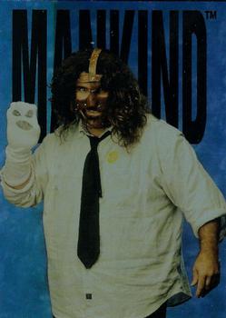 2000 Comic Images WWF No Mercy - Hardcore Champions Holofoil #C1 Mankind  Front