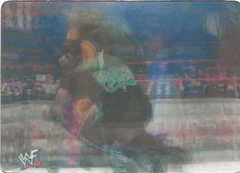 2001 Artbox WWF MotionCardz #6 Triple H / Chris Jericho Front