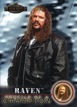 2001 Fleer WWF Championship Clash #57 Raven Front