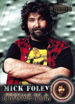 2001 Fleer WWF Championship Clash #68 Mick Foley Front