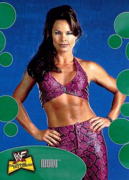 2001 Fleer WWF The Ultimate Diva Collection #3 Ivory  Front