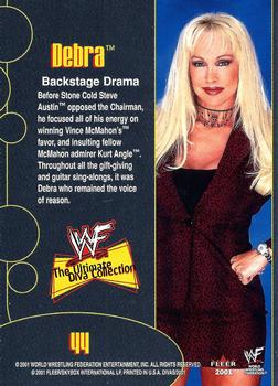 2001 Fleer WWF The Ultimate Diva Collection #44 Debra  Back
