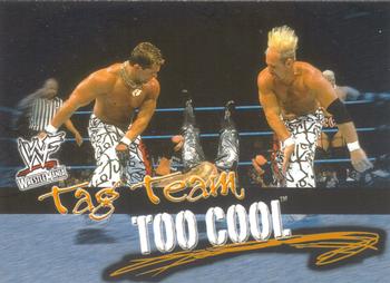 2001 Fleer WWF Wrestlemania #80 Too Cool Front