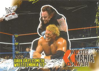 2001 Fleer WWF Wrestlemania #93 Dark Days Cometh  Front