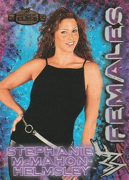 2001 Fleer WWF Championship Clash - Females #6WF Stephanie McMahon-Helmsley Front