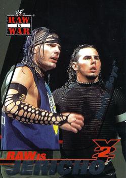 2001 Fleer WWF Raw Is War - Raw Is Jericho #12RJ Hardy Boyz Front