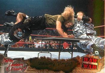 2001 Fleer WWF Raw Is War - Tables, Ladders, & Chairs #3TLC Dudley Boyz  Front