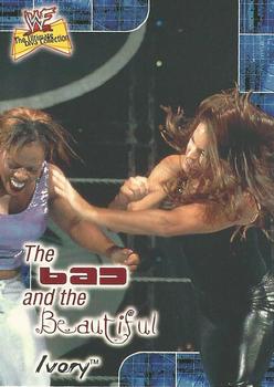 2001 Fleer WWF The Ultimate Diva Collection - The Bad and The Beautiful #3 BB Ivory  Front