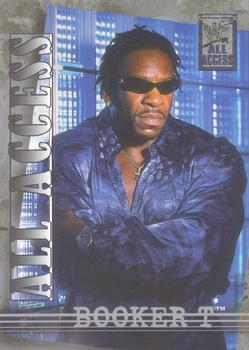 2002 Fleer WWF All Access #13 Booker T  Front