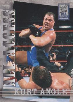 2002 Fleer WWF All Access #7 Kurt Angle  Front