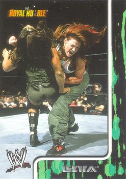 2002 Fleer WWE Royal Rumble #17 Lita  Front