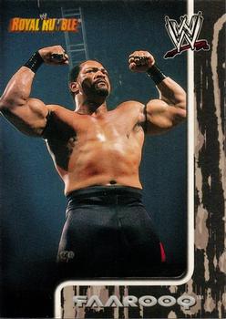 2002 Fleer WWE Royal Rumble #40 Faarooq  Front