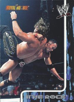 2002 Fleer WWE Royal Rumble #50 The Rock  Front