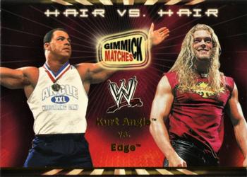 2002 Fleer WWE Royal Rumble - Gimmick Matches #GM10 Kurt Angle vs. Edge Front