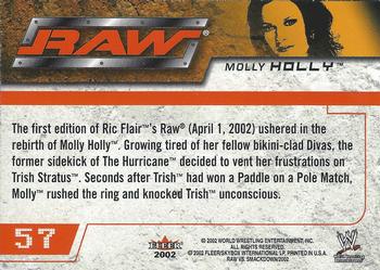 2002 Fleer WWE Raw vs. SmackDown #57 Molly Holly  Back