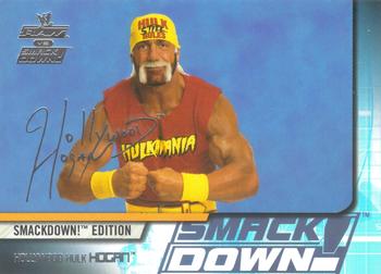 2002 Fleer WWE Raw vs. SmackDown #9 Hollywood Hulk Hogan Front