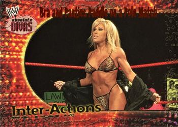 2002 Fleer WWE Absolute Divas - Inter-Actions #4 IA Bra And Panties Paddle On A Pole Match  Front