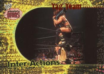 2002 Fleer WWE Absolute Divas - Inter-Actions #11 IA Tag Team  Front