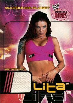 2002 Fleer WWE Absolute Divas - Wardrobe Closet #NNO Lita  Front