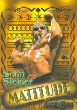 2003 Fleer WWE Aggression - Matitude #8 M Scott Steiner  Front