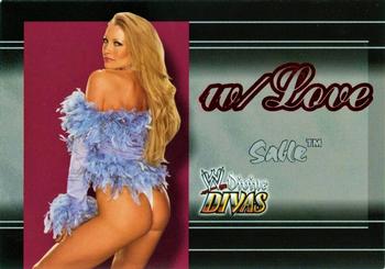 2003 Fleer WWE Divine Divas - With Love #13 WL Sable Front