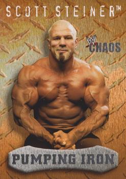 2004 Fleer WWE Chaos #92 Scott Steiner Front