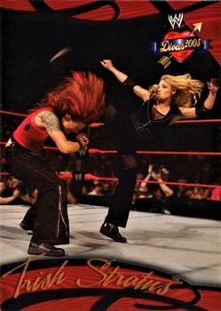 2004 Fleer WWE Divine Divas 2005 #10 Trish Stratus Front