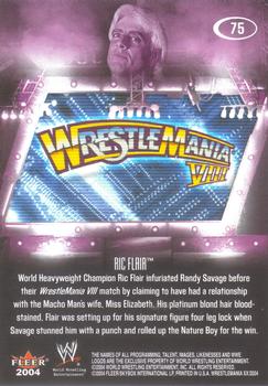 2004 Fleer WWE WrestleMania XX #75 Ric Flair Back