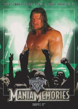 2004 Fleer WWE WrestleMania XX #81 Triple H Front