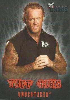 2004 Fleer WWE Chaos - Tuff Guys #5 TE Undertaker  Front