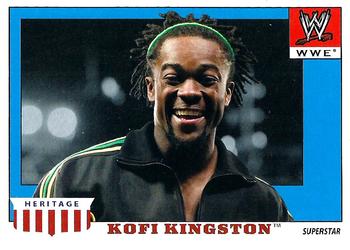2008 Topps Heritage IV WWE #31 Kofi Kingston  Front