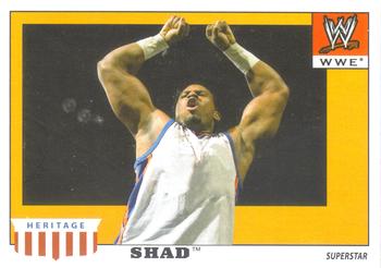 2008 Topps Heritage IV WWE #44 Shad  Front