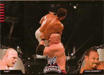2008 Topps WWE Ultimate Rivals #1 Kane vs. Chavo Guerrero  Front