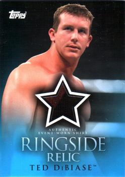 2009 Topps WWE - Ringside Relics #NNO Ted DiBiase Jr. Front