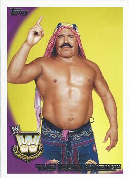 2010 Topps WWE #95 The Iron Sheik  Front