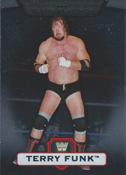 2010 Topps Platinum WWE #104 Terry Funk  Front