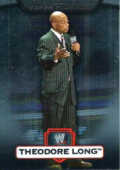 2010 Topps Platinum WWE #65 Theodore Long  Front