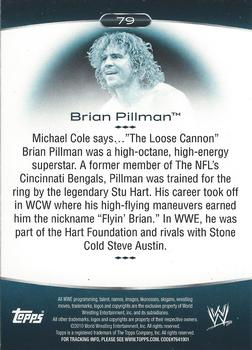 2010 Topps Platinum WWE #79 Brian Pillman  Back