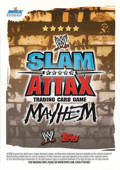 2010 Topps Slam Attax WWE Mayhem #NNO Big Show Back