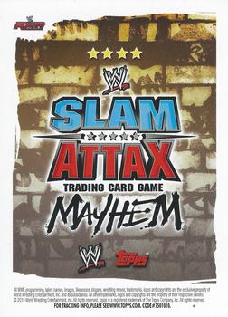 2010 Topps Slam Attax WWE Mayhem #NNO Melina  Back