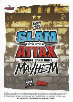 2010 Topps Slam Attax WWE Mayhem #NNO Goldust  Back