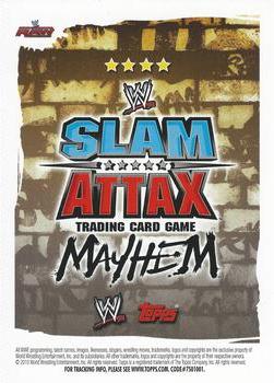 2010 Topps Slam Attax WWE Mayhem #NNO R-Truth  Back