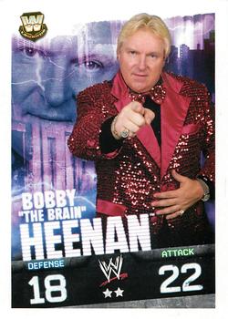 2009 Topps Slam Attax WWE #NNO Bobby The Brain Heenan Front